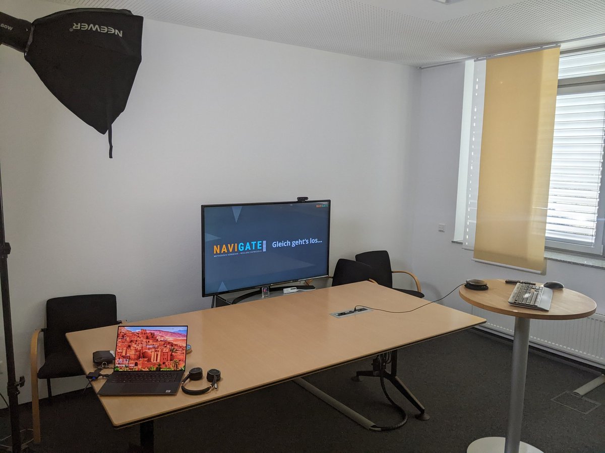 Gleich geht's los! #NavigateEvent