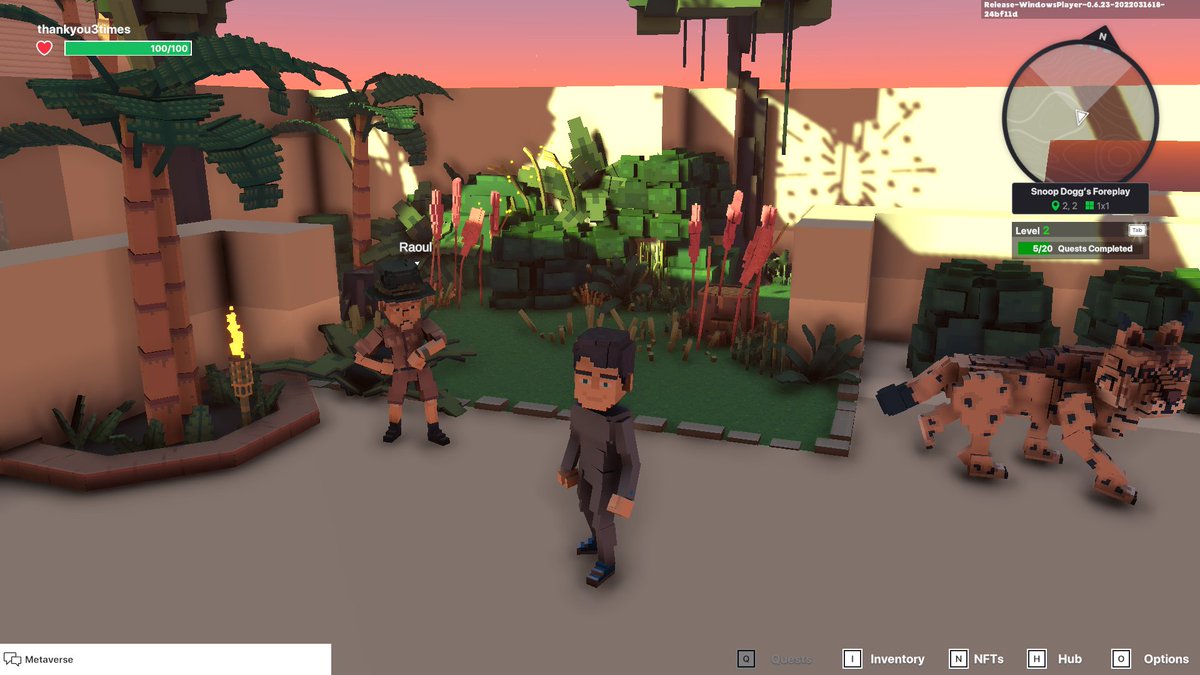 minemacc's tweet photo. @TheSandboxGame I just participated in the daily #SandboxAlphaS2Contest for a chance to earn up to 1,000 $SAND! Starting March 21 - Find Martha in the Snoop Dogg Mansion. Check out my screenshot below!
👇 #SandboxAlphaS2 https://t.co/Rw4cTYjhKI