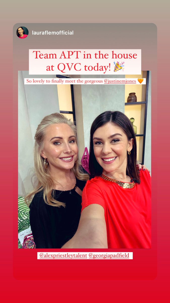 justinejones1's tweet photo. Yesterday the girls from team @PriestleyTalent hit the tv screens together for a live hour 📺 such a great show with @LauraFlemActs for @JulienMacdonald 💕 #London https://t.co/KSqe0gdufN