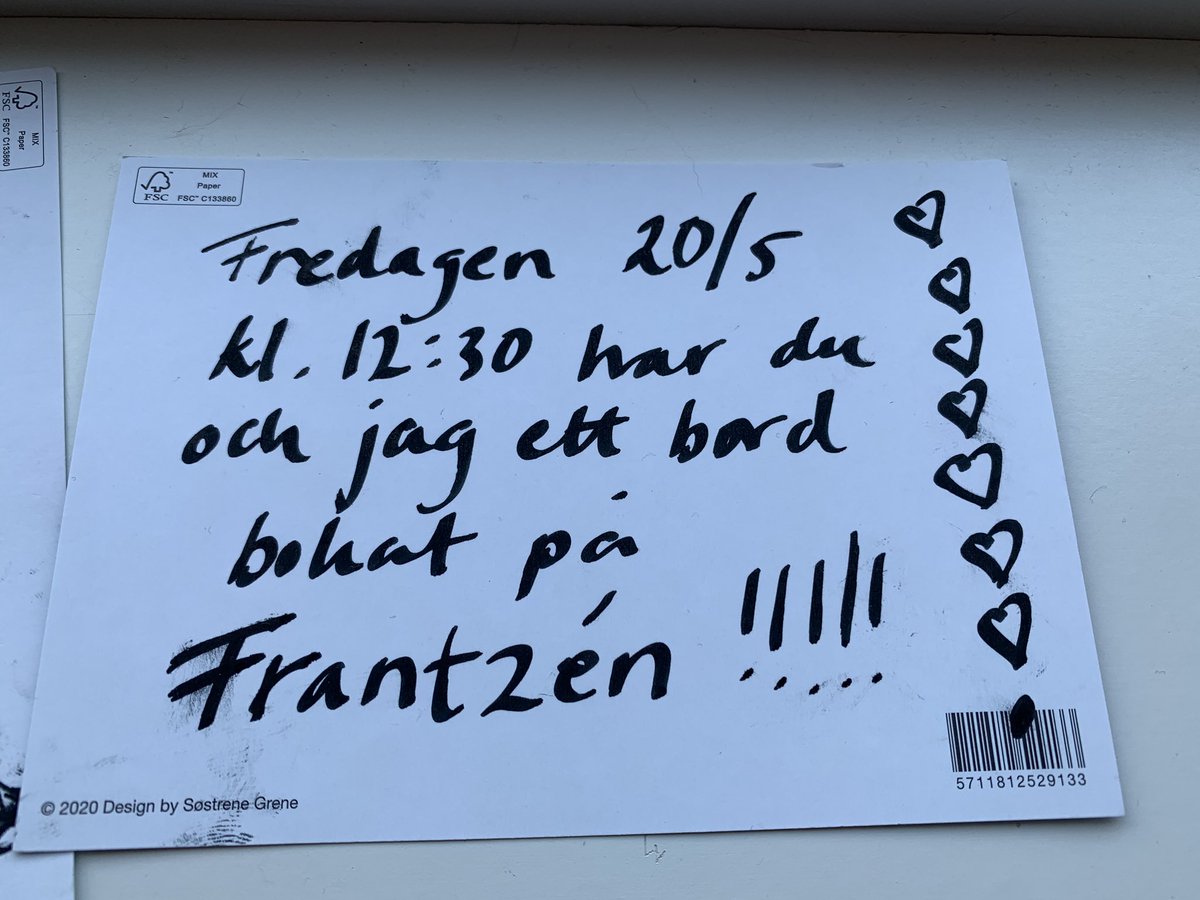 henrikaslund's tweet image. Vilken morgon! #frantzen