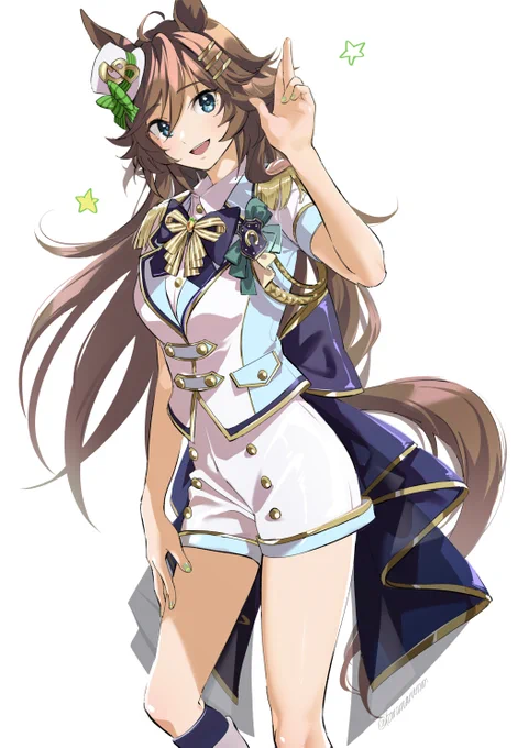 例の衣装が可愛すぎて加筆して再掲 