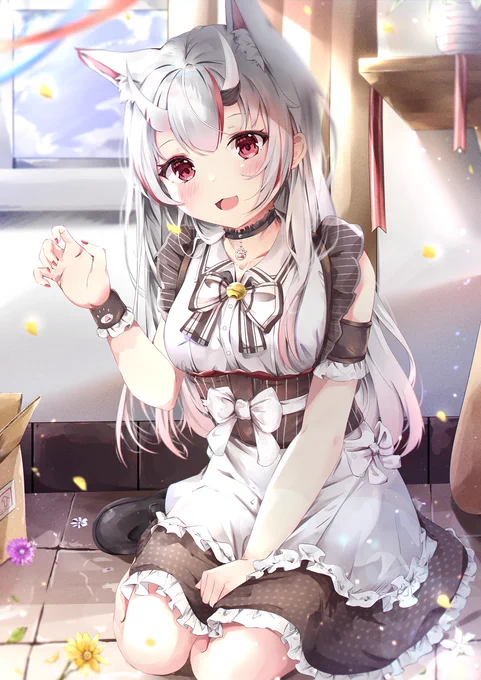 百鬼ちゃんのネコミミが....

#百鬼あやめ #百鬼絵巻 