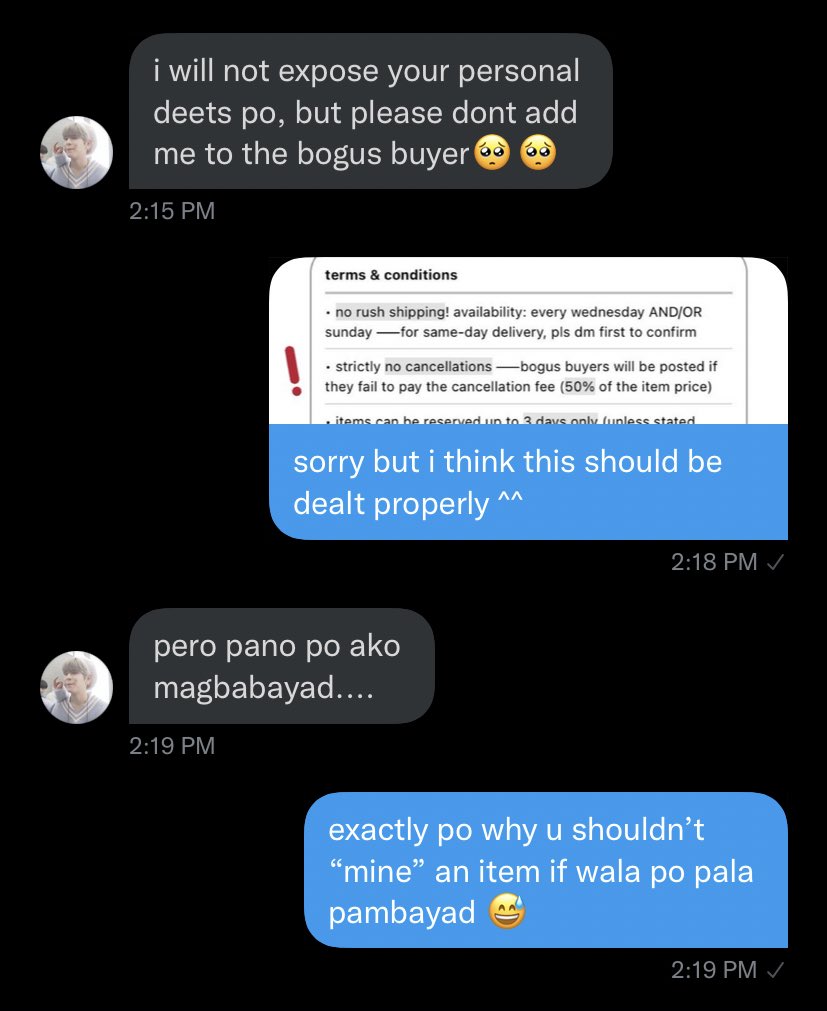 HYUNJlNl_'s tweet photo. ⚠️ JOY RESERVER (13 Y/O)

@/mongmails 

minors pls seek permission first sa parents niyo before kayo mag-mine, lalo na if sa kanila manggagaling ang pera.

let’s not waste each other’s time. hindi lahat madadaan sa sorry &amp; care package, there has to be consequences para matuto. https://t.co/KOdfFOZuge