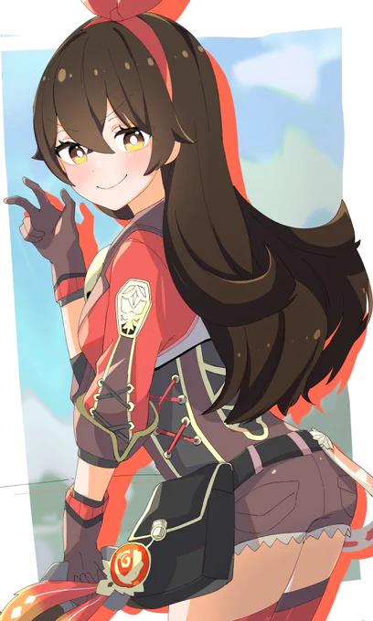 #原神 アンバーちゃん! 