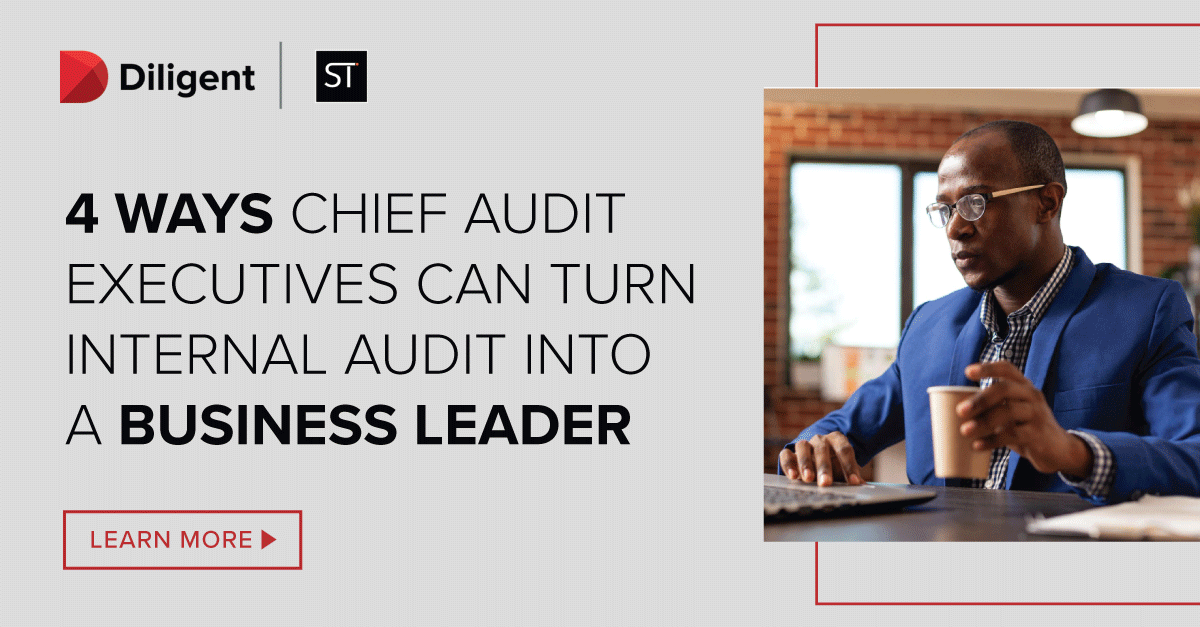 surtechza's tweet image. Start turning the internal audit department into a strategic business leader with these 4 tactics:

diligent.com/insights/grc/f…...

#internalaudit #audittechnology
