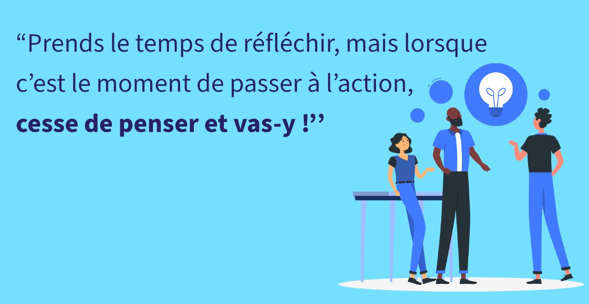 placetolearn's tweet photo. Il est important d'accorder à la réflexion afin de bien structurer les projets, les objectifs et le plan d'action. En revanche, il est essentiel de ne pas rester dans cette phase et se lancer dans la mise en place des actions ! 👍 https://t.co/fyd7mQSmI2