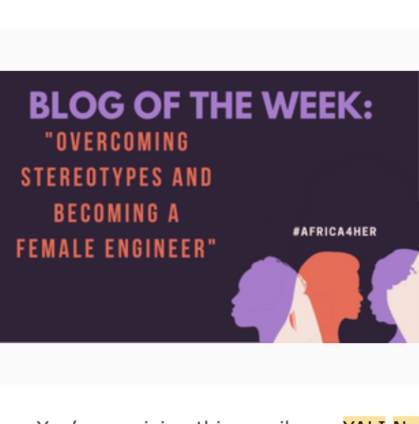 WananchiWaseme's tweet photo. Women in the #science #technology #engineering and #mathematics (STEM) fields face various challenges including: #educationalbarriers #culturallimitations, and gender stereotyping. Read the story of Bongekile  a professional female engineer here  https://t.co/ggPxSTsCkB https://t.co/0gNOY1fTJp