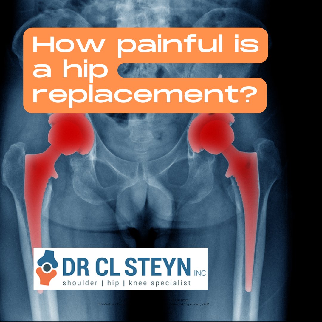 How painful is a hip replacement? / Twitter