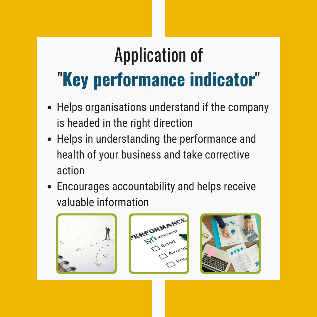 thinkaccompt's tweet photo. A KPI (key performance indicator) is a metric is used to assess how successfully a company's objectives are being accomplished. Managers can define a variety of key performance indicators (KPIs) for a project to determine how effectively individual personnel are performing. https://t.co/y5IUmpq0gl
