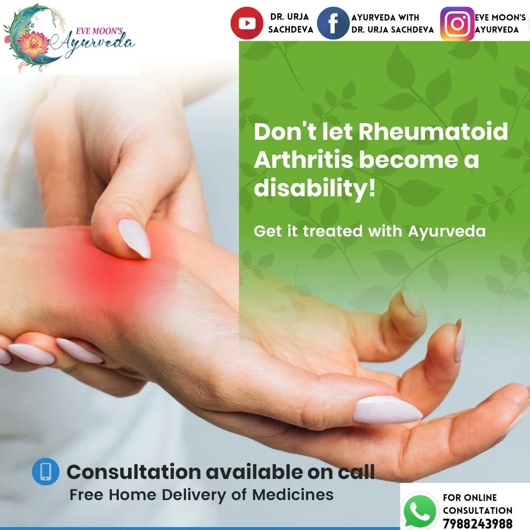 urja_sachdeva's tweet photo. Get freedom from Rheumatoid arithritis with ayurveda. Call today @7988243988

#rheumatoidarthritis #rheumatoid #arithritis #kneepain #pain #jointpain #drurjasachdeva #ayurvedawithDrUrjaSachdeva https://t.co/GmDy14EKXX