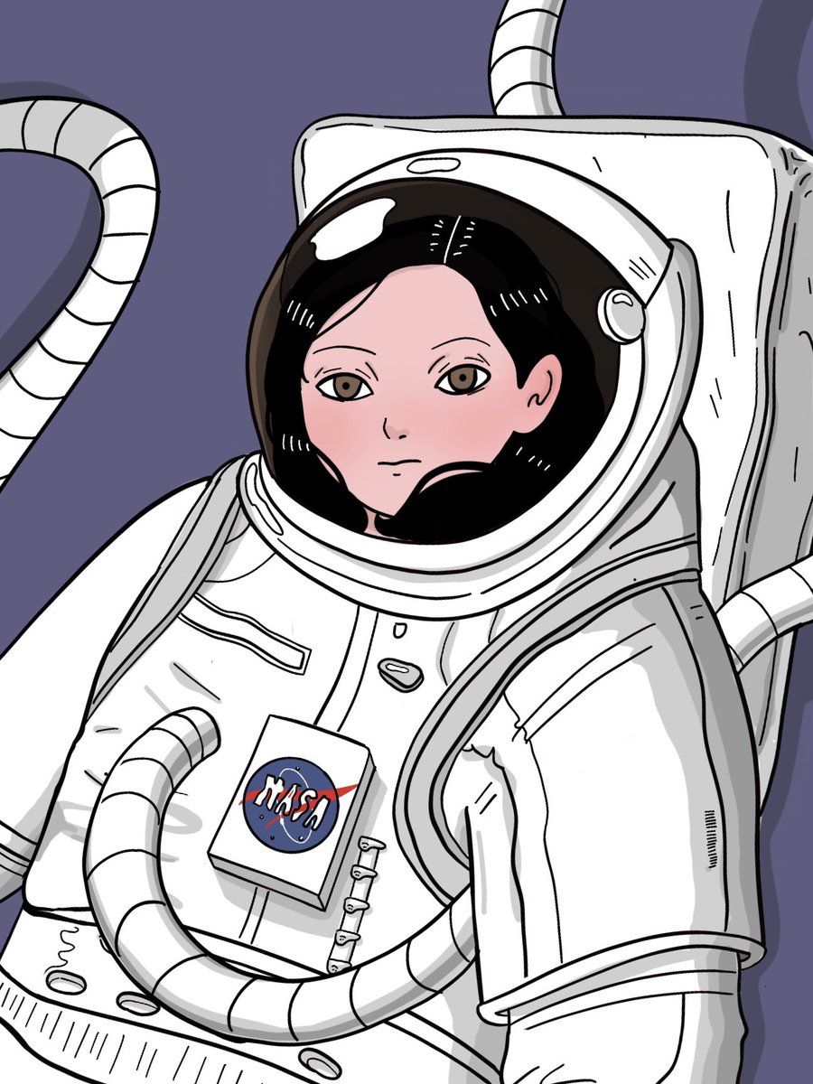 afouremt's tweet photo. 👩‍🚀👩‍🚀 #illustration https://t.co/yKqg0ZoJ5t