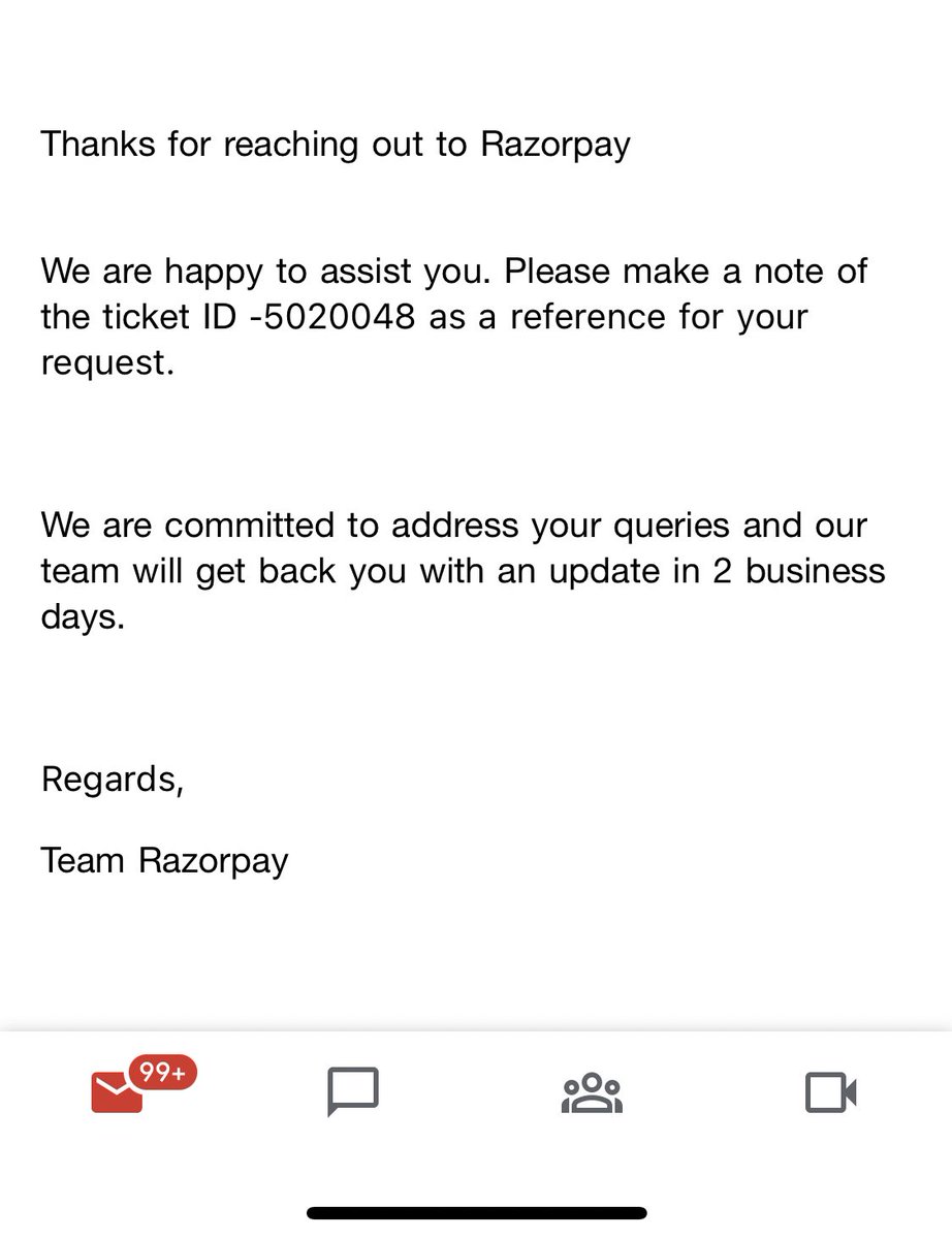 SatijaSaheb's tweet photo. @harshilmathur @Razorpay @RazorpayCare aap logon ke liye do din ki kya paribhasha hai? 🙏 https://t.co/dS1Dh7uTVP