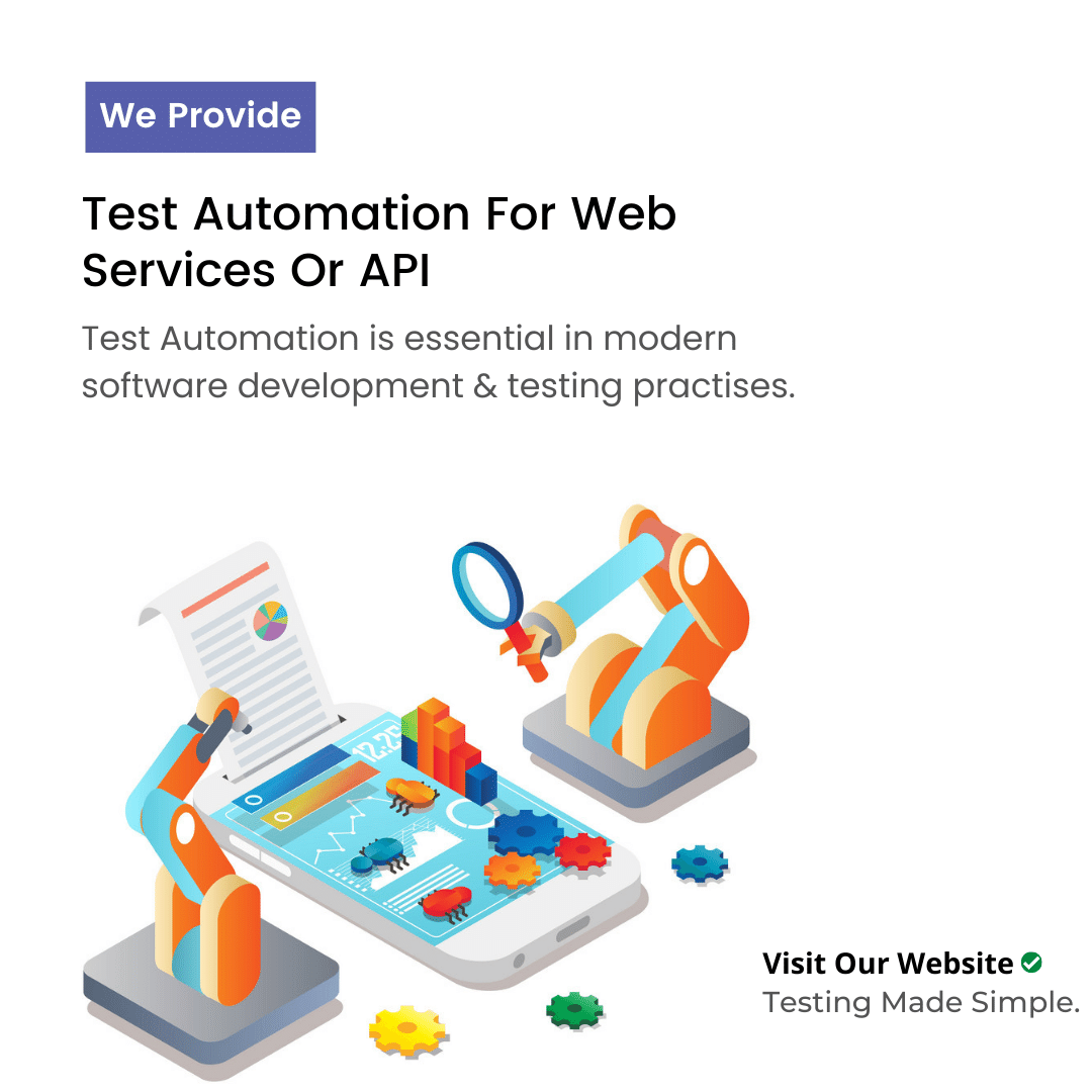 testing_simple's tweet image. Test Automation is essential in modern software development & testing practices.
Uk Based🏴
We Offer Wide Range Of Software Testing Services Covering Various Industries
Committed To Serving Clients♥️
👇👇
testingmadesimple.co.uk
#softwaredevelopment #bugtracking #softwaretesting