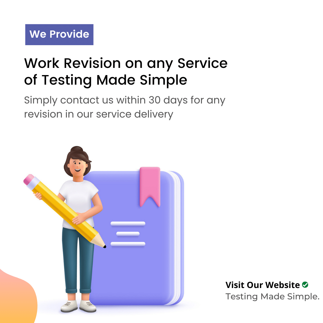testing_simple's tweet image. Work Revision on any service of TMS
Uk Based🏴
We Offer Wide Range Of Software Testing Services Covering Various Industries
Committed To Serving Clients♥️
👇👇
testingmadesimple.co.uk
#softwaredevelopment #bugtracking #softwaretesting #testautomation #qa