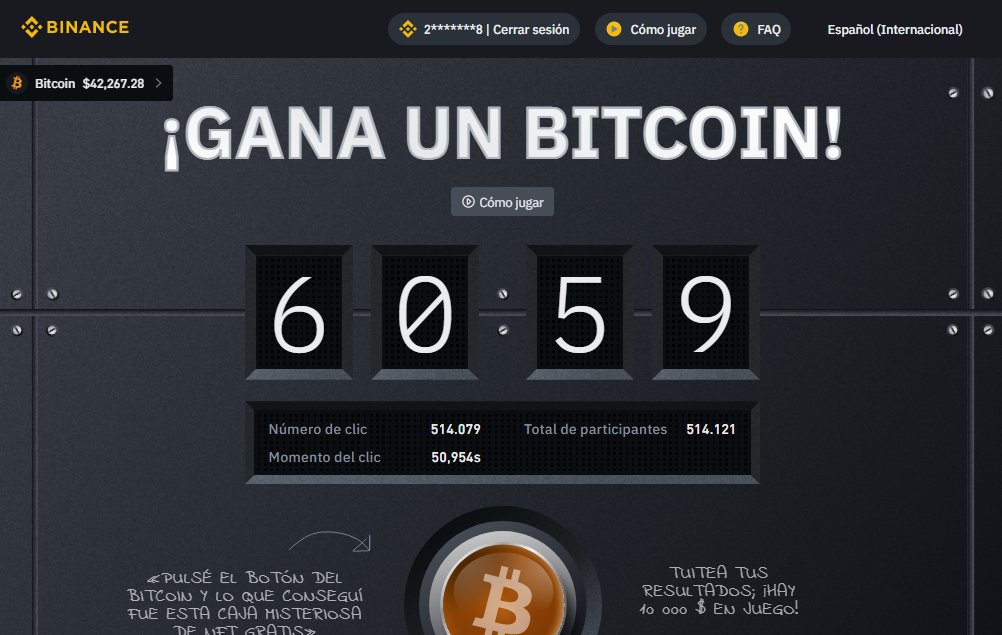 cryptofutureltd's tweet photo. @binance Binance
@Binance

>Mar 15
💰$10,000 giveaway💰
 
Post your #BitcoinButton result to enter!
 
Rules:
🔸 Retweet this post
🔸 Follow@Binance

🔸 Play #BitcoinButton
🔸 Share a screenshot of your click number and one fact about #Bitcoin using the hashtags #BitcoinButton and #Binance https://t.co/fQlHDIRj9a