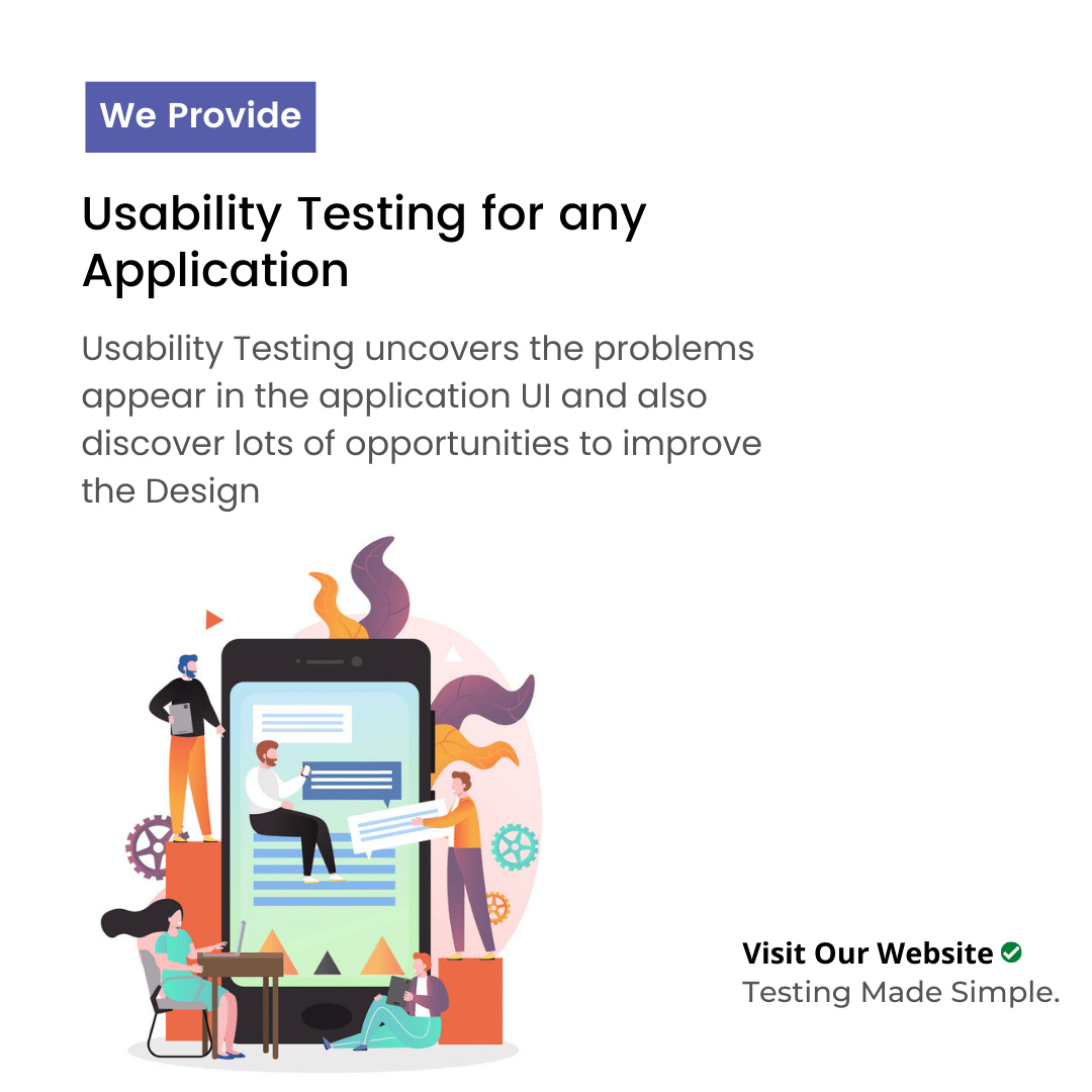 testing_simple's tweet image. Usability Testing for any Application to enhance UI and UX
Uk Based🏴
We Offer Wide Range Of Software Testing Services Covering Various Industries
Committed To Serving Clients♥️
👇👇
testingmadesimple.co.uk
#softwaredevelopment #bugtracking #softwaretesting #testautomation #qa