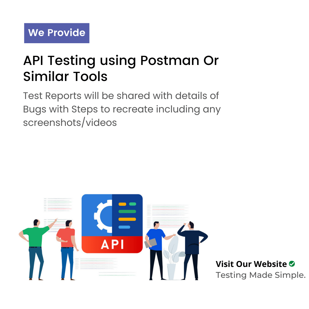 testing_simple's tweet image. API Testing Using Postman Or Similar Tools
Uk Based🏴
We Offer Wide Range Of Software Testing Services Covering Various Industries
Committed To Serving Clients♥️
👇👇
testingmadesimple.co.uk
#softwaredevelopment #bugtracking #softwaretesting #testautomation #qa