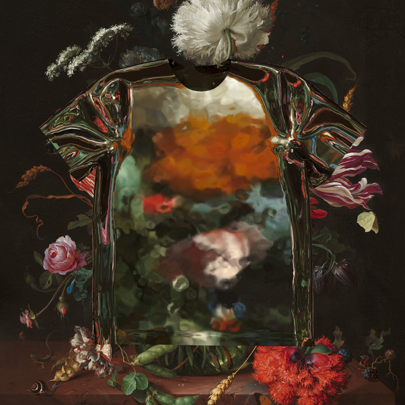 Kryptoniks2's tweet photo. Ceci n'est pas une T-shirt is a project of four artworks that merges art and nature into one symbolic image registered as an NFT on the blockchain. Follow me here for updates! https://t.co/fFJYbEk17i