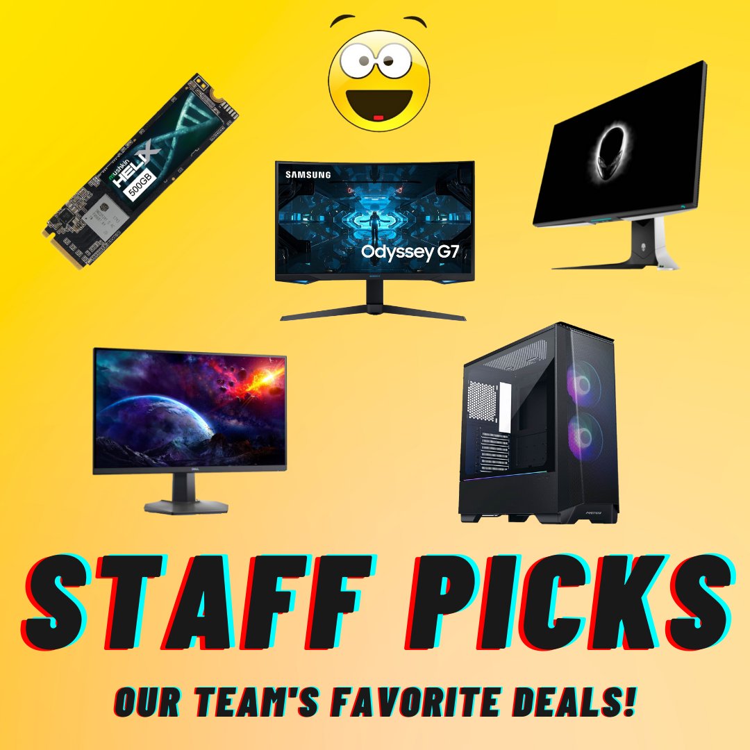 wootware's tweet photo. Happy not-Monday!!!
We hope everybody had an epic long weekend and got a well-deserved rest ๐ฅณ
Check out the epic deals that our team has picked to kick off this short week!!!
- https://t.co/068ubWwQ3S
#Wootware #WootUpYourLife https://t.co/WsEafwIWCA