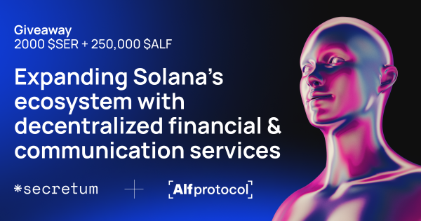 PunkinPavel's tweet photo. Внимание конкурс!!!

Два проекта на блокчейне Solana выберут случайных участников и раздадут им свои токены.
Участвуйте, чтобы выиграть этот розыгрыш: Secretum x Alfprotocol 2000 $SER + 250 000 $ALF Giveaway

Ссылка на участие:
https://t.co/imx3nEEE0L https://t.co/up5DLopicv