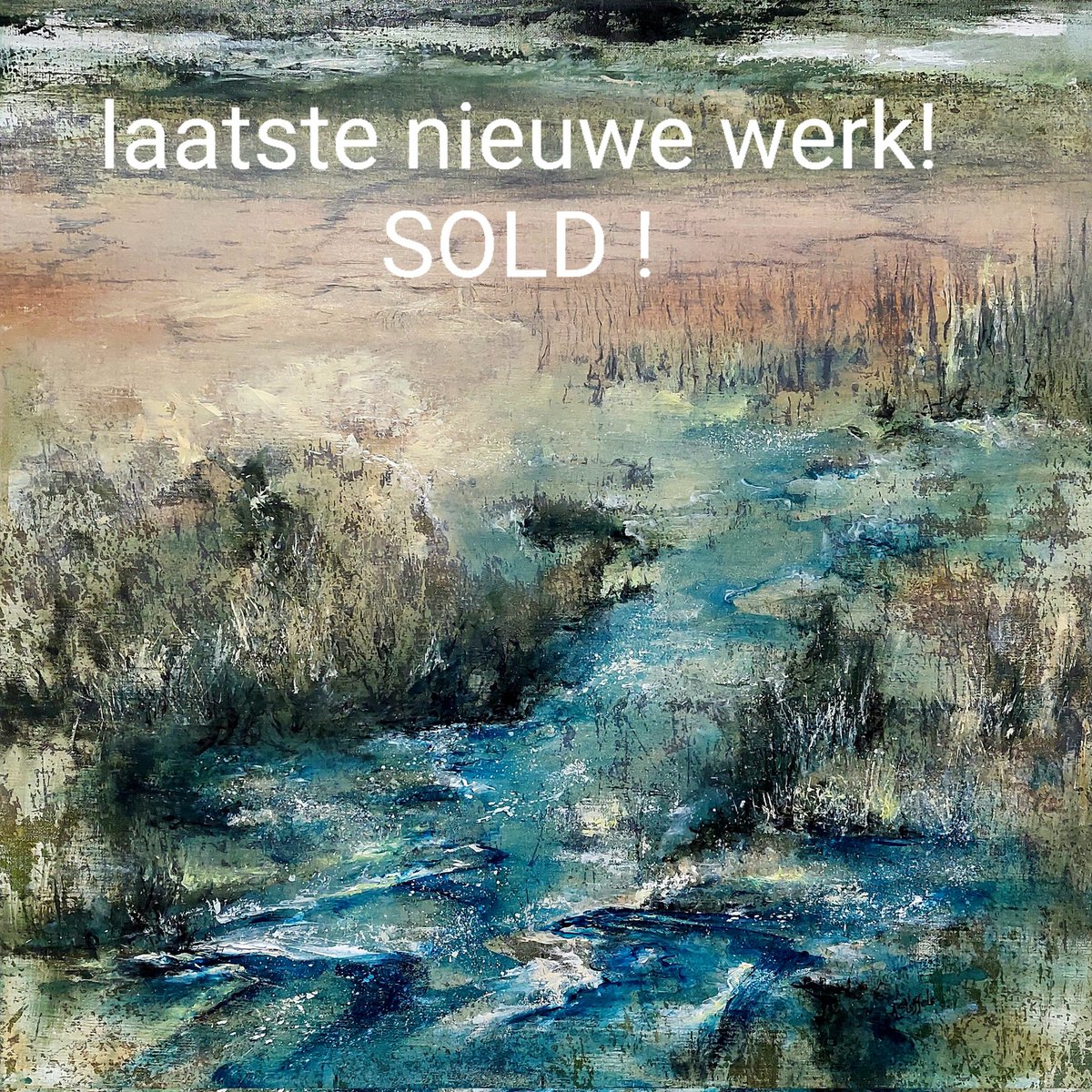 <a href="/AstridStoffels/">Astrid Stoffels</a> Dit nieuwste werk is gelijk verkocht! Meer werk te zien in mijn atelier in Art Centre Aalsmeer, bij @Artzaanstad <a href="/SaatchiArt/">Saatchi Art</a> Artleader. Kijk op astridstoffels.nl  #astridstoffels #stoffels #soldart
#artcollector #galerie #galleries
#landscape #ArtLovers