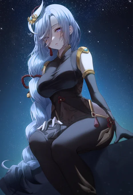 #原神 #GenshinImpact 
申鶴🌌 