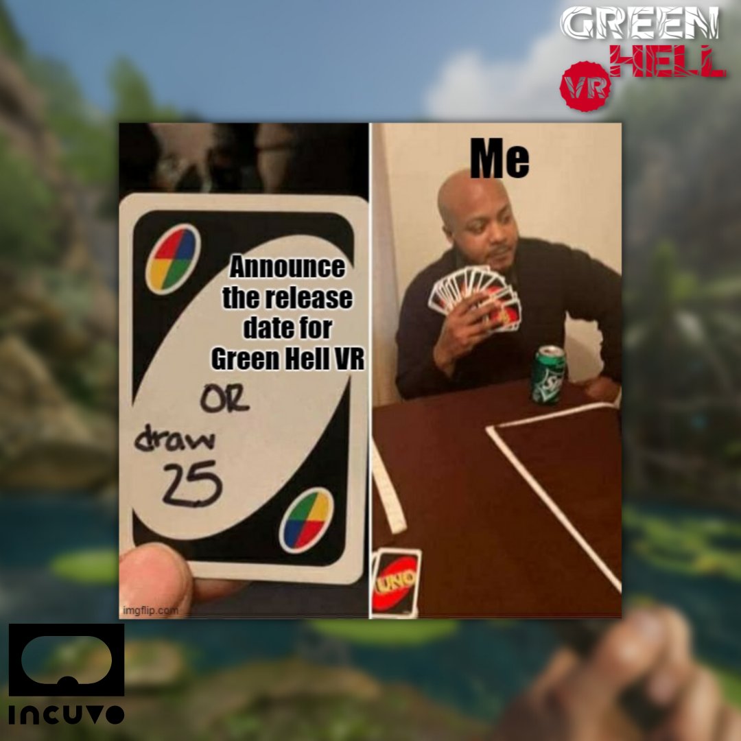 Green Hell VR 🌴🐆 tweet media