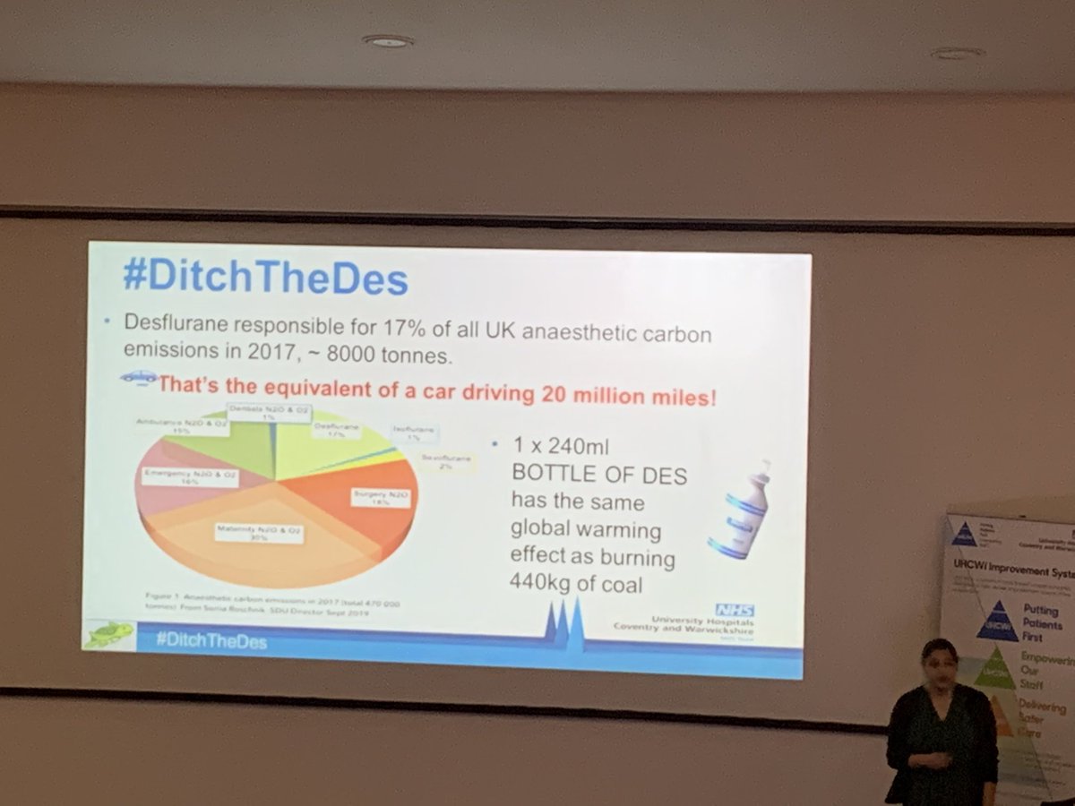 JoanGoodbody's tweet photo. Two great report outs using UHCWi methodology by #CSSG Theatres & Anaesthetics #savingturtles leading the way at UHCW by reducing our carbon footprint https://t.co/SALAyUzpjN