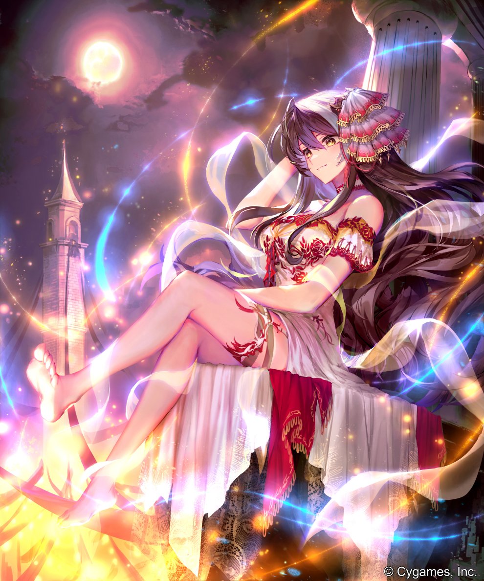 「Cygames様の神撃のバハムートにて「サマー・エカテリーヌ」、「クリスマス・サ」|irua🐏のイラスト