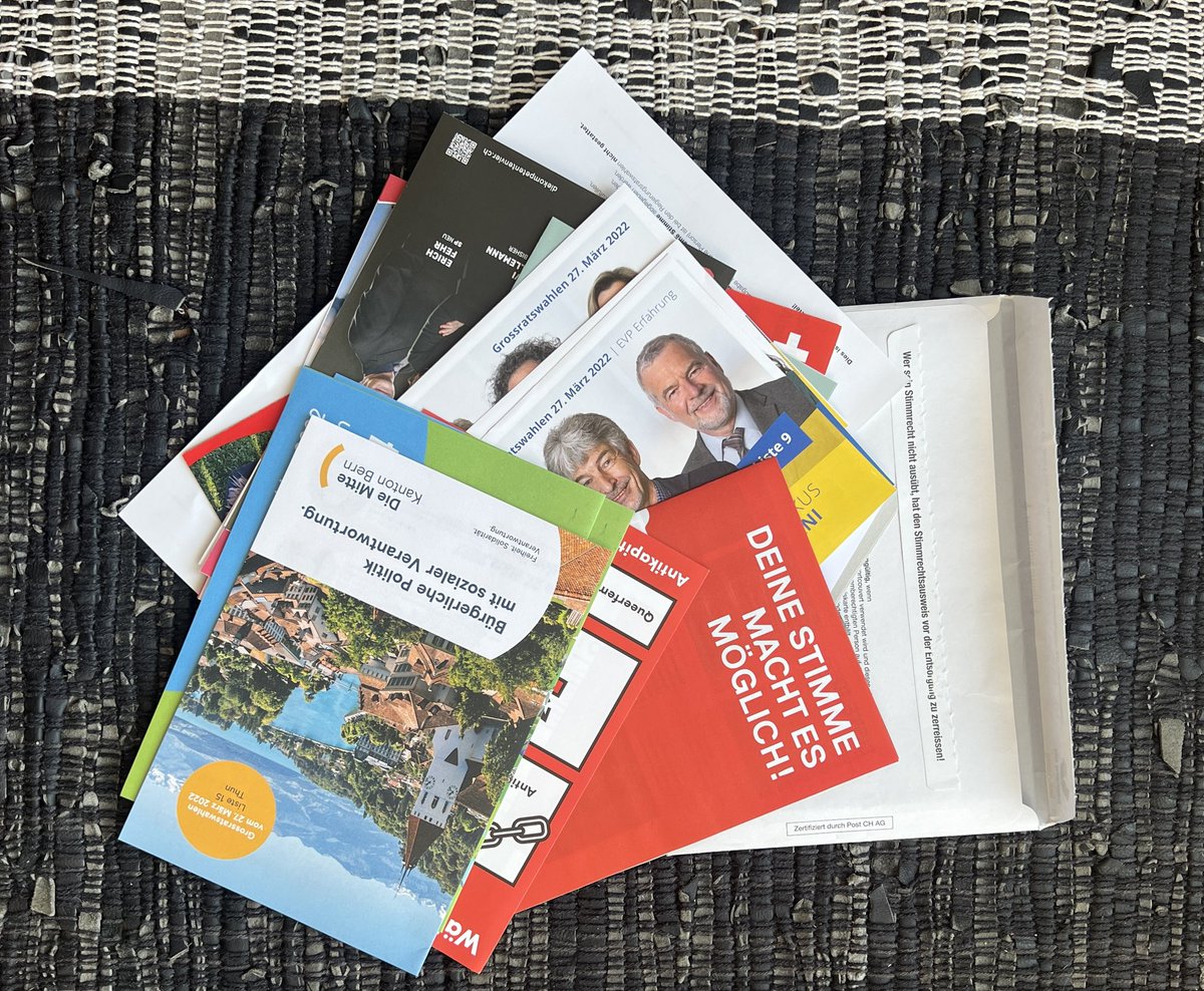 Trennen. Entsorgen. Wählen. #wahlbe22