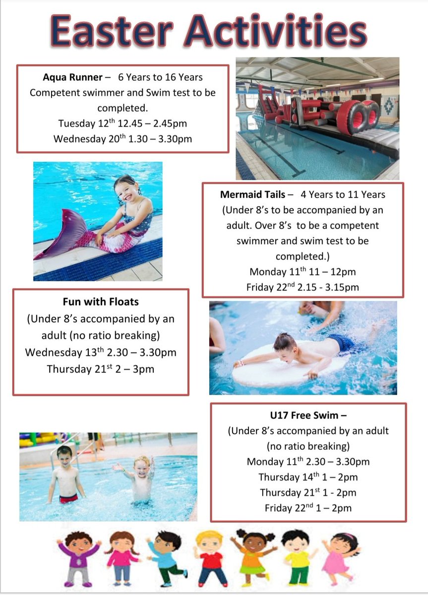 Easter holiday activities

☎️ 01547 529187 to get booked on