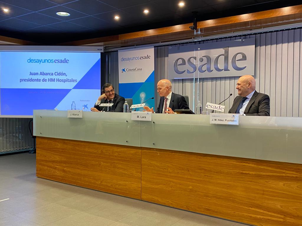 HMHOSPITALES's tweet image. &quot;En HM Hospitales TODO está pensado en el paciente&quot; Dr. Juan Abarca, Presidente HM Hospitales en  #DesayunosESADE 
@CriteriaCaixa @ESADE #ESADEAlumni