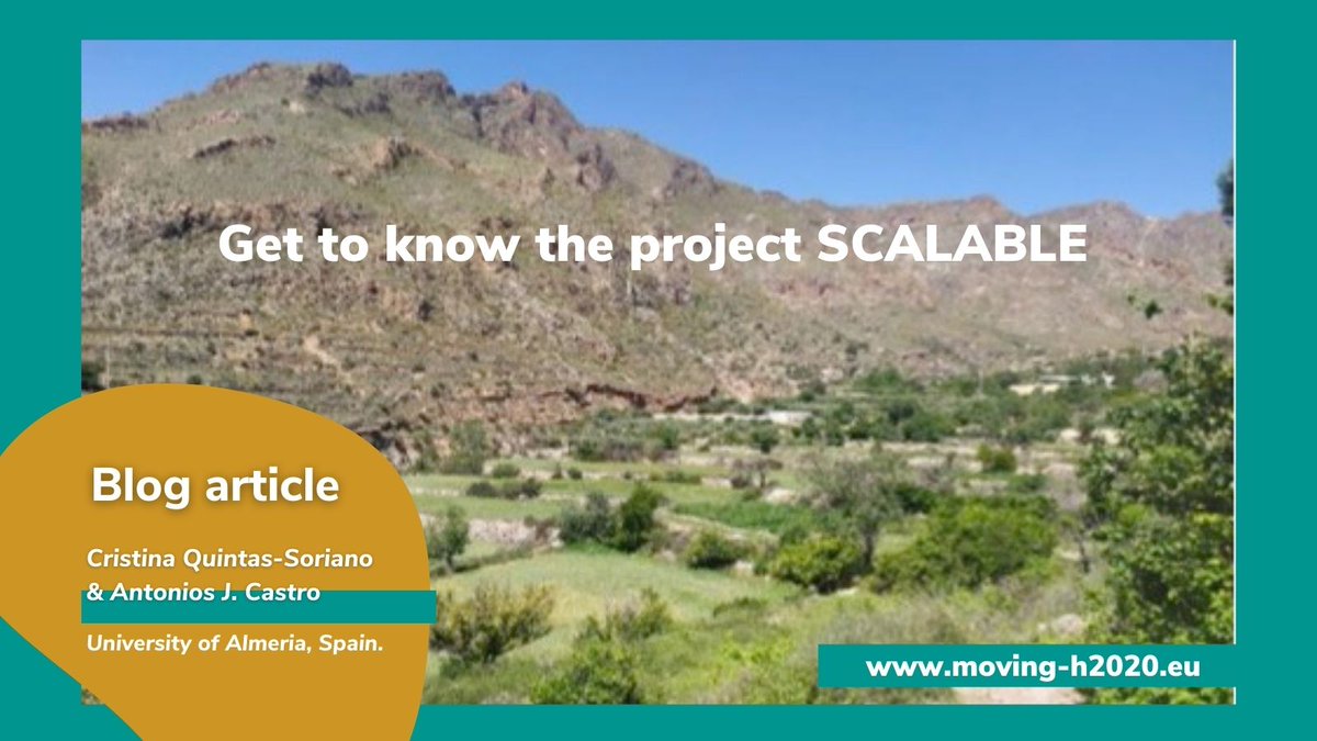 MOVINGH2020's tweet photo. 🆕 Blog
@ScalableProject aims to identify how #gender equity can promote pathways for the conservation of #mountain agricultural landscapes in southern Spain

Learn more 👉 https://t.co/IPL40o13zF

#EUmountains #MountainsMatter #MOVING2020 https://t.co/v3WhiQxnr0
