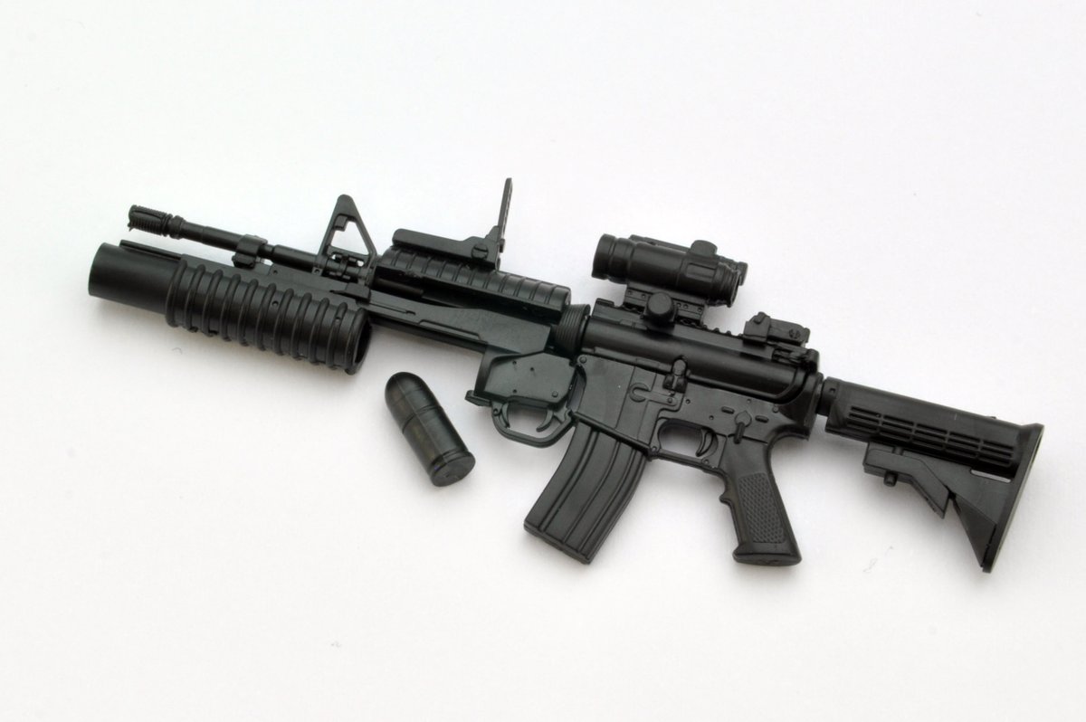 LittleArmory's tweet photo. 【#リトルアーモリー 新製品】
M4A1&amp;M203タイプ2.0
6月発売予定
https://t.co/C5eXf3XmMD

他のカットやランナー画像も！ https://t.co/2bEFDFpgCB