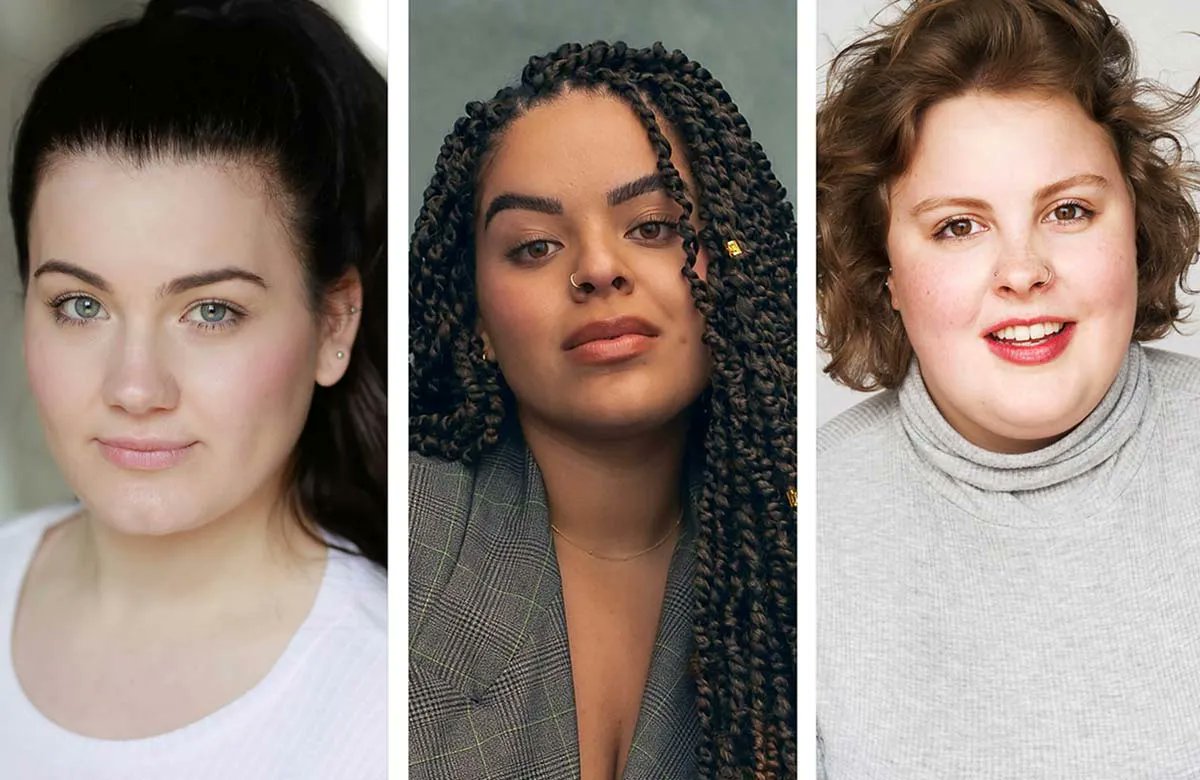 Actors including Charlotte Jaconelli (<a href="/char_jaconelli/">Charlotte Jaconelli</a>), renée lamb (<a href="/iamreneelamb/">renée lamb</a>) and Lizzie Bea (<a href="/LizzieBea3/">Lizzie Bea</a>) have called for greater representation of plus-size performers in lead theatre roles, warning that opportunities are currently "beyond limited" bit.ly/3trMVV9