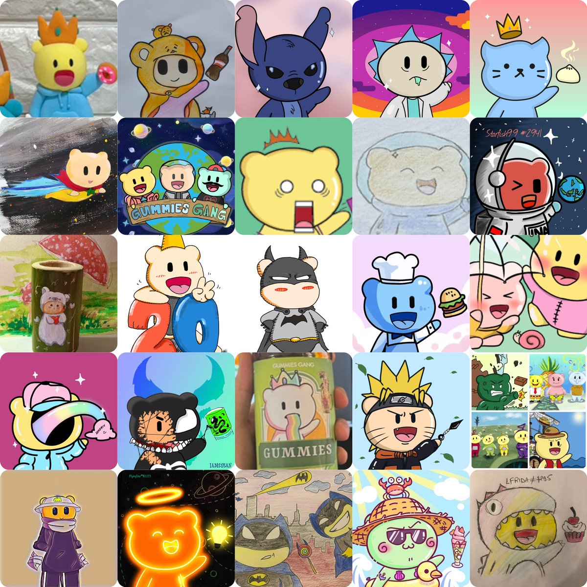 Gummies Fan Art! Thank you frens 🍭