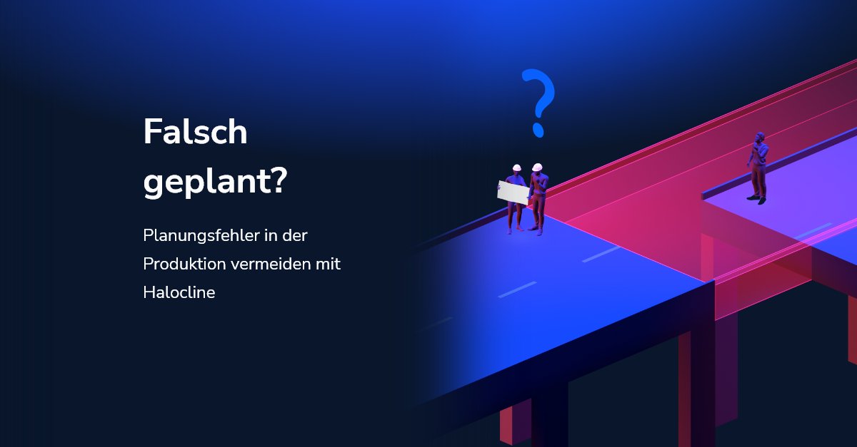 Falsch geplant? 🥺

Das kann dir mit #Halocline nicht so schnell passieren!
Unser Motto lautet: "Experience rather than imagine." 

Plane deine #Produktion von Anfang an aktiv im virtuellen Raum anstatt dir die Details anhand eines abstrakten 2D-Layout oder im Kopf vorzustellen.