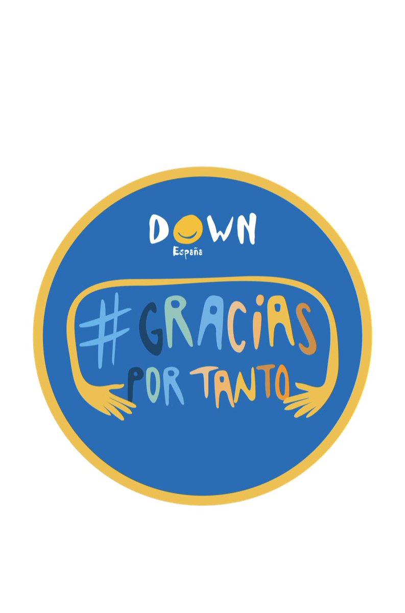 Muchísimas #GraciasPorTanto a las miles de personas que ayer os sumasteis a nuestra campaña por el Día Mundial del Síndrome de Down!!
Gracias a vosotros, volvimos a conseguir q el mensaje de la inclusión de las personas con síndrome de Down llegase muy lejos!GRACIAS DE CORAZÓN♥️