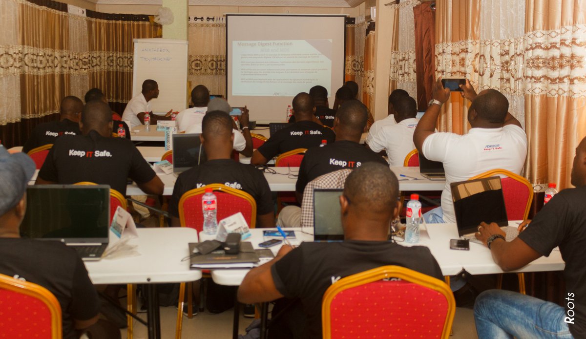 admsecur's tweet photo. Première vague de formation des Responsables de la Sécurité des Systèmes d'Information (RSSI) des structures publiques prioritaires de l’Etat, à la certification CEH (Certified Ethical Hacker) v11.  
#rssi #security #ceh #anssi #admsecur #keepITsafe https://t.co/69yBMD5phB
