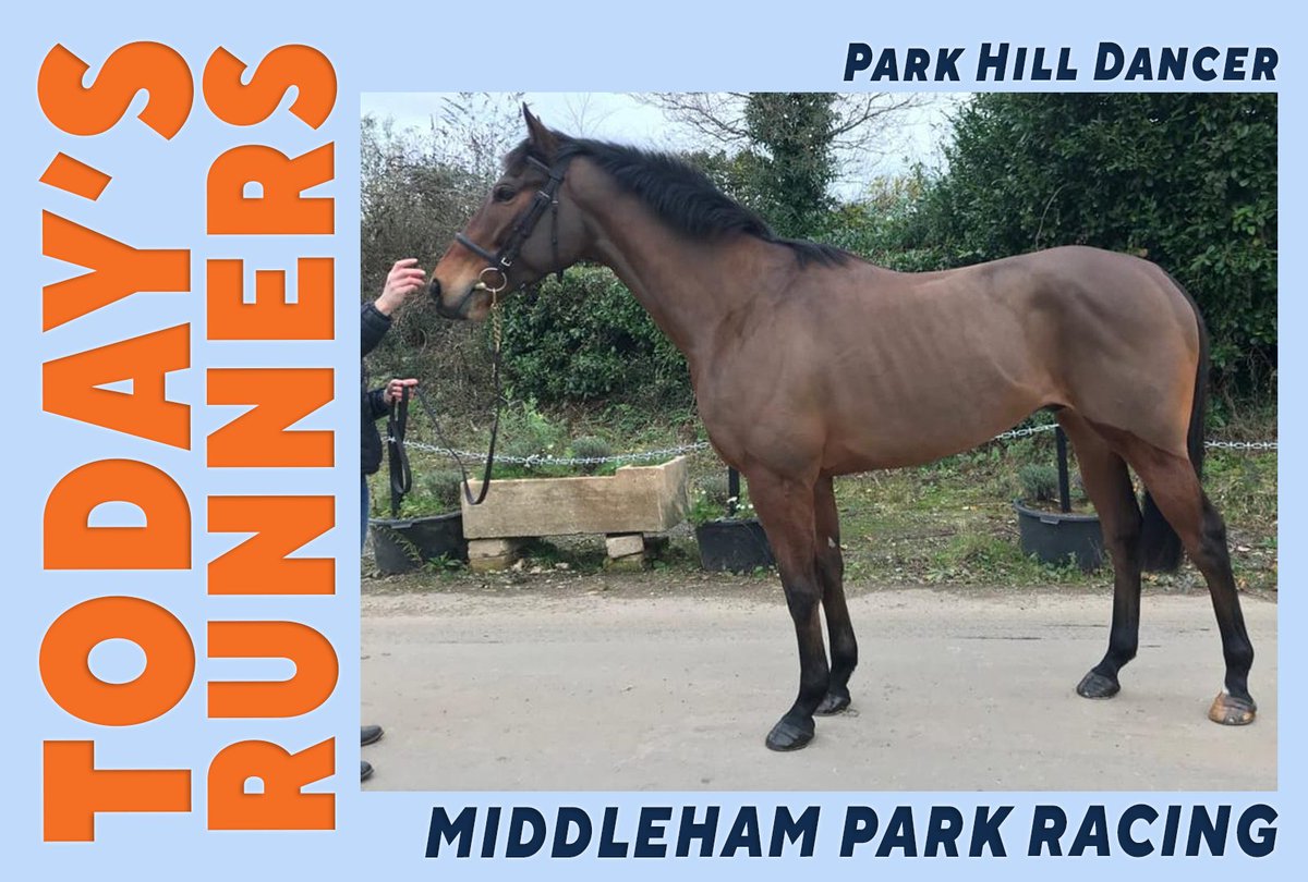 Middleham Park Racing (@mprupdates) on Twitter photo We only have one runner today, but it's a very exciting one! The latest addition to our <a href="/sevenbarrows/">Nicky Henderson</a> string, PARK HILL DANCER, makes his debut in a bumper at <a href="/ExeterRaces/">Exeter Racecourse</a>! <a href="/ZBaker94/">Zac Baker</a> will be in the saddle. Good luck to all Park Hill Dancer's owners! #TeamMPR We only have one runner today, but it's a very exciting one! The latest addition to our <a href="/sevenbarrows/">Nicky Henderson</a> string, PARK HILL DANCER, makes his debut in a bumper at <a href="/ExeterRaces/">Exeter Racecourse</a>! <a href="/ZBaker94/">Zac Baker</a> will be in the saddle. Good luck to all Park Hill Dancer's owners! #TeamMPR