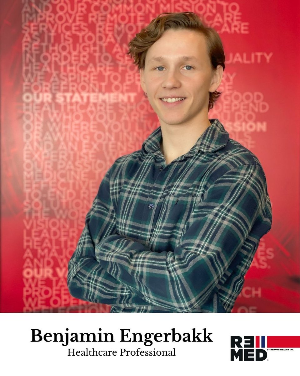 RemoteHealthInt's tweet image. Welcome to RE-MED's newest employee, Healthcare Professional Benjamin Engerbakk! We look forward to work with you. 

#remotehealthinternational #healthcareprofessional #remotemedicine #healthcare #maritime