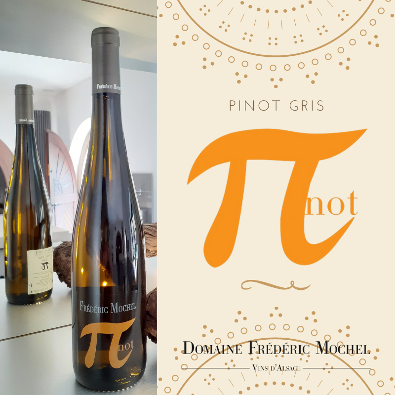 fredericmochel's tweet photo. [New]

The Domaine Frédéric Mochel is pleased to launch the new cuvée "πnot", a pinot gris harvested very ripe, in a different style from those of the estate. Taste it ! #drinkalsace #alsacerocks #numberPi #perfectcircle #pinotgris #fredericmochel @VinsAlsace @AlsaceWines https://t.co/ktWKueZLsZ