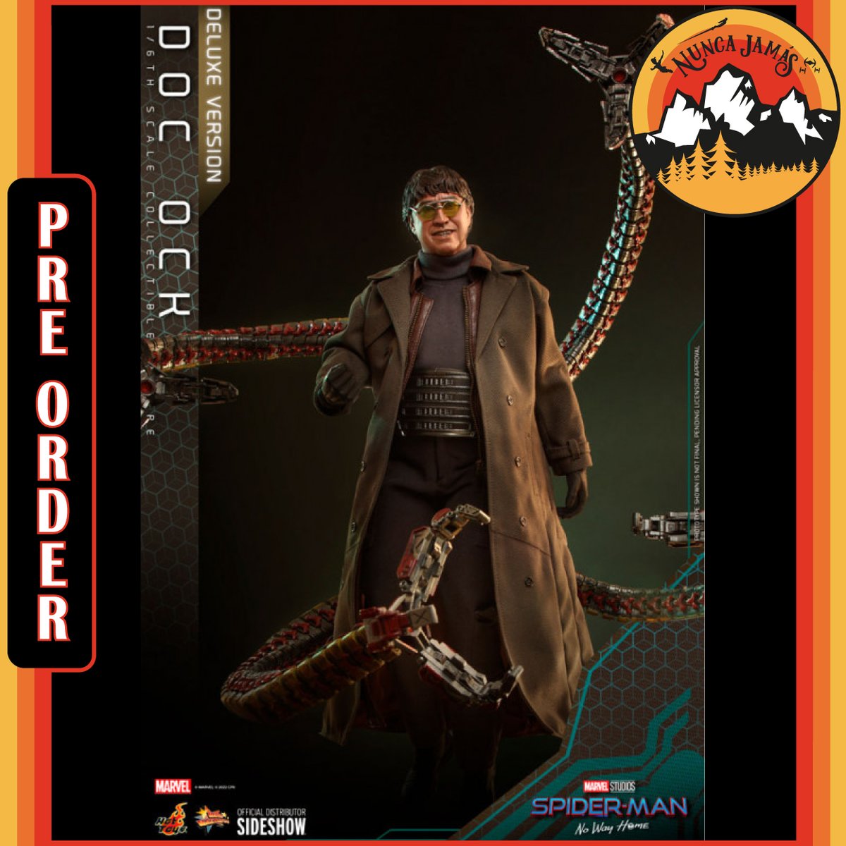 ⚜ PRE ORDER ⚜ 

SPIDER-MAN: NO WAY HOME FIGURA MOVIE MASTERPIECE 1/6 DOC OCK (DELUXE VERSION) 31 CM

💥PRE ORDER. Fecha de disponibilidad: 2023-07-30
💥PVP. 399,90 €

Consíguelo aquí ➡ nuncajamas.es/es/catalogo/27…

Contáctanos: Whatsapp 689 55 66 96 / info@nuncajamas.es

#docock