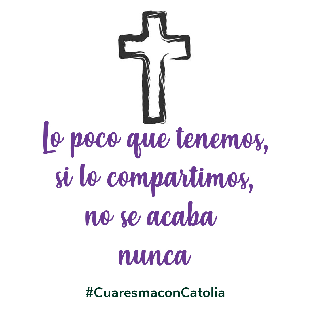 Catolia_es's tweet photo. "Lo poco que tenemos, si lo compartimos no se acaba nunca"
Se generoso con los demás. 🙏🙏💓😇
.
.
.
.#cuaresamconcatolia #propositosconcatolia #catolia #martescuaresma #cuaresma2022✝️ #cruzdecristo✝️ https://t.co/lmERzqUVGE