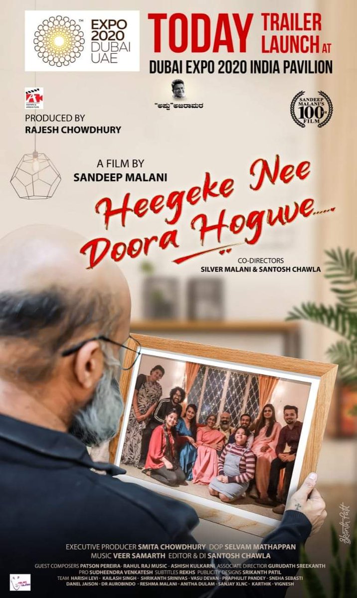 pp4aap's tweet photo. Dosto, glad to share that Our movie Trailer will be shown today at Dubai Expo. 

Feeling Proud to be a part of this team ❤
@malanitalkies https://t.co/7pZxU6RAIf