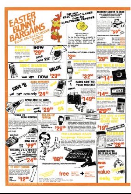 the_jongleur's tweet photo. With Easter almost upon us, the #8BitBunkerScanning Project has the 1983 #DickSmithElectronics #Easter Catalogue full of Bunny Bargains.
Hop on over to: https://t.co/5NmYy8qJB1 https://t.co/KA4ZxJcLgu