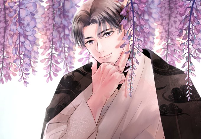 藤の花のtwitterイラスト検索結果