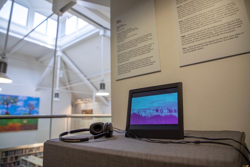 MeadowArts's tweet photo. Now open at @PershoreLibrary: Beauty &amp; Utility,  artist and community responses to the biodiversity &amp; seasonal changes of Avon Meadows floodplain. 

A partnership between Meadow Arts, @Floodplainmead hosted by @OU_EEE ; Friends of Avon Meadows &amp; @Wychavon. https://t.co/EODWvsrXu3 https://t.co/arEZCIwyAf