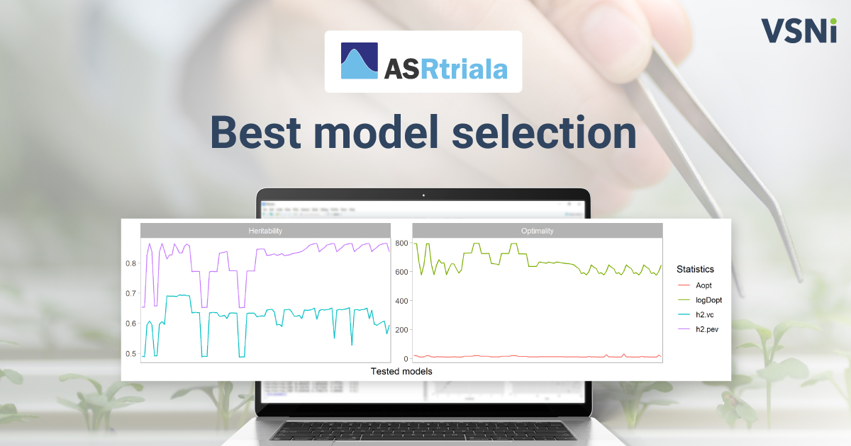 vsni's tweet photo. #ASRtriala assists in model selection for your single (spatial or non-spatial) or multi-environment analyses. 

Download for free at https://t.co/YtJ3bkmjMJ

#statistics #fieldtrials #RStats https://t.co/2FGFT4dbaC