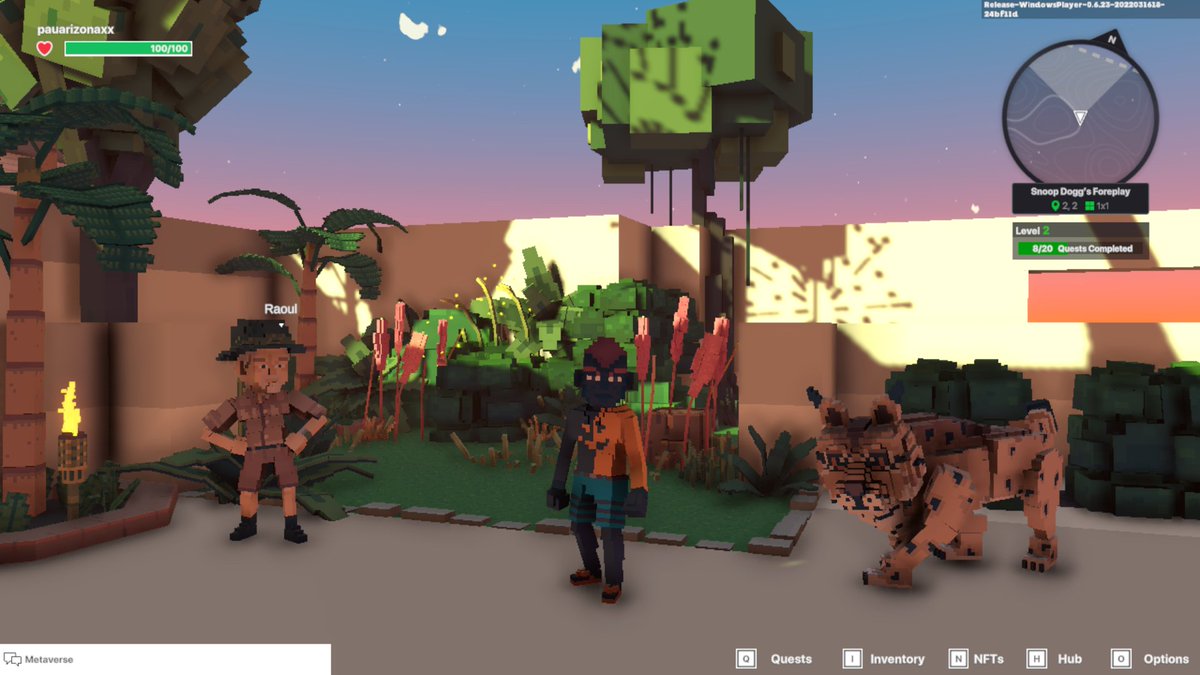 ArizonaPaulo's tweet photo. @TheSandboxGame I just participated in the daily #SandboxAlphaS2Contest for a chance to earn up to 1,000 $SAND! Starting March 21 - Find Martha in the Snoop Dogg Mansion. Check out my screenshot below!
👇 #SandboxAlphaS2 https://t.co/w3iFpSPcuK